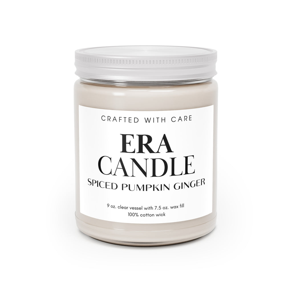 Scented Soy Candles with White Lid, 9oz