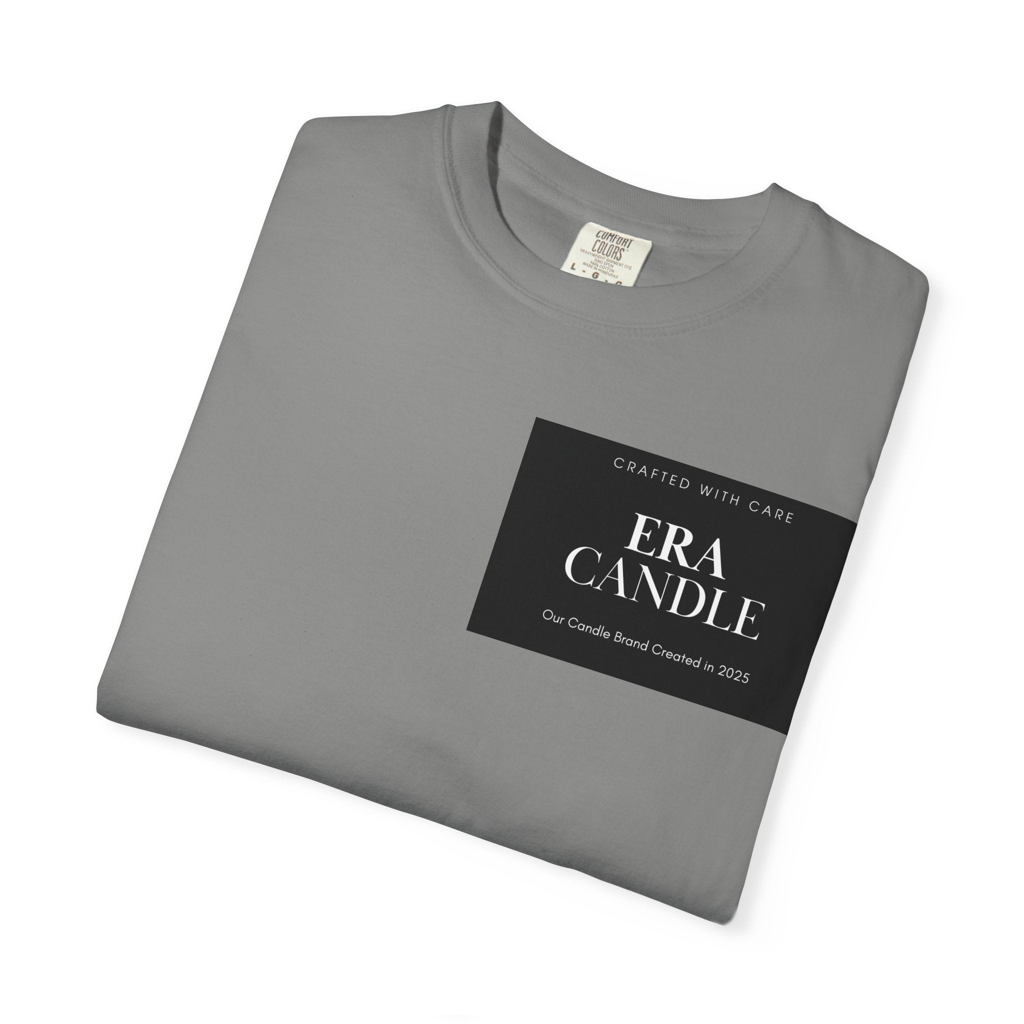 Era Candle Logo T-Shirt — Minimalist Branded Crew Tee