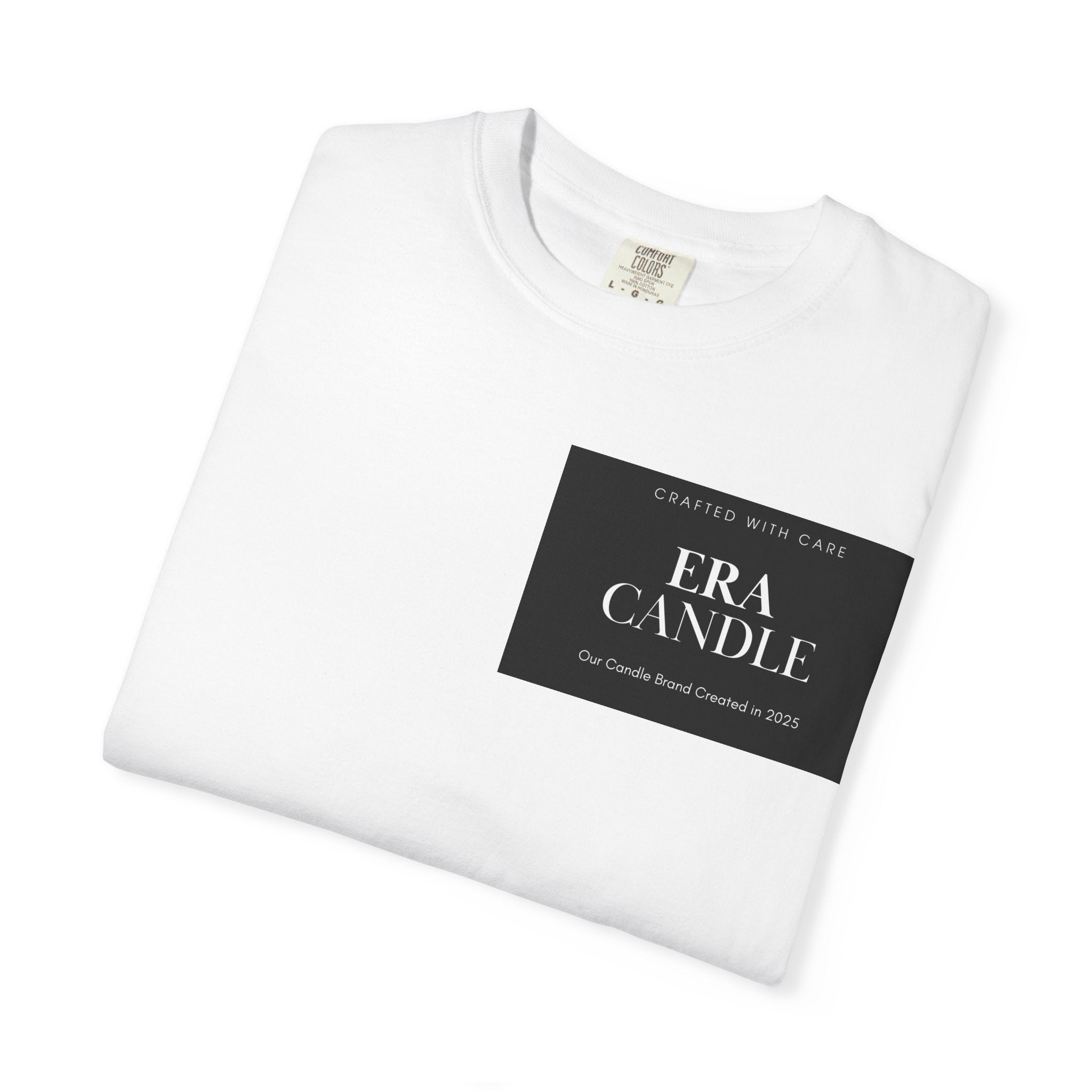 Era Candle Logo T-Shirt — Minimalist Branded Crew Tee