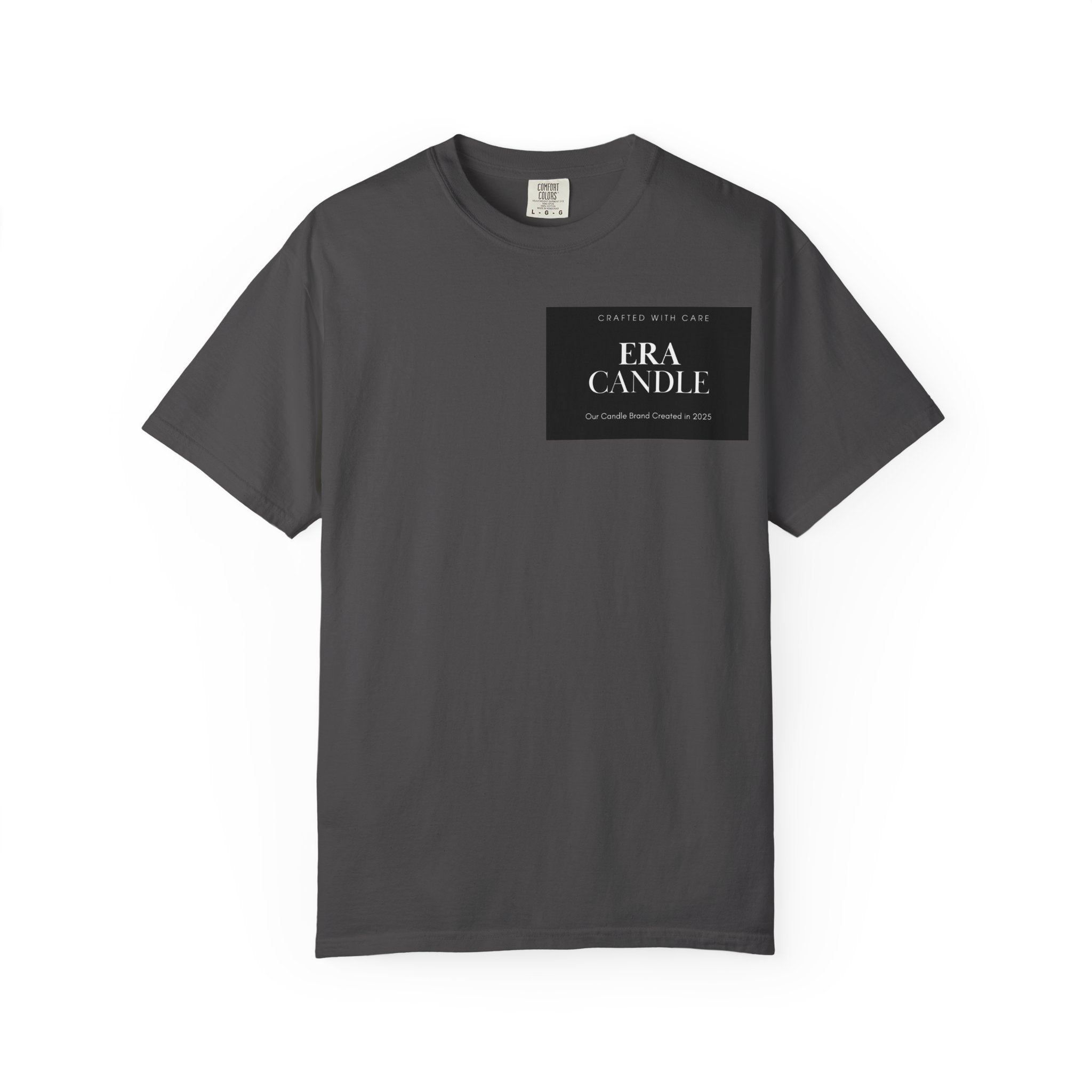 Era Candle Logo T-Shirt — Minimalist Branded Crew Tee