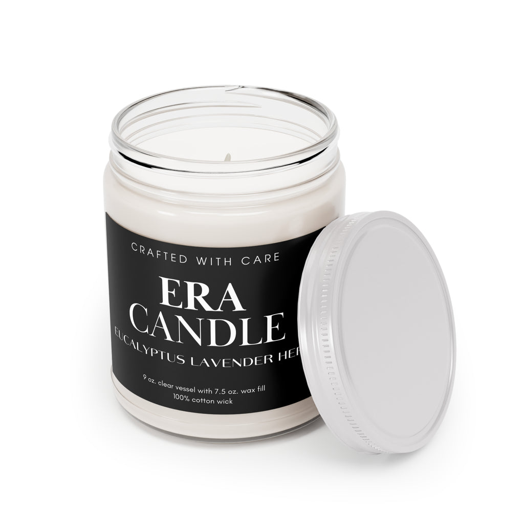 Eucalyptus Lavender Herbal Soy Candle — 9oz Scented Jar