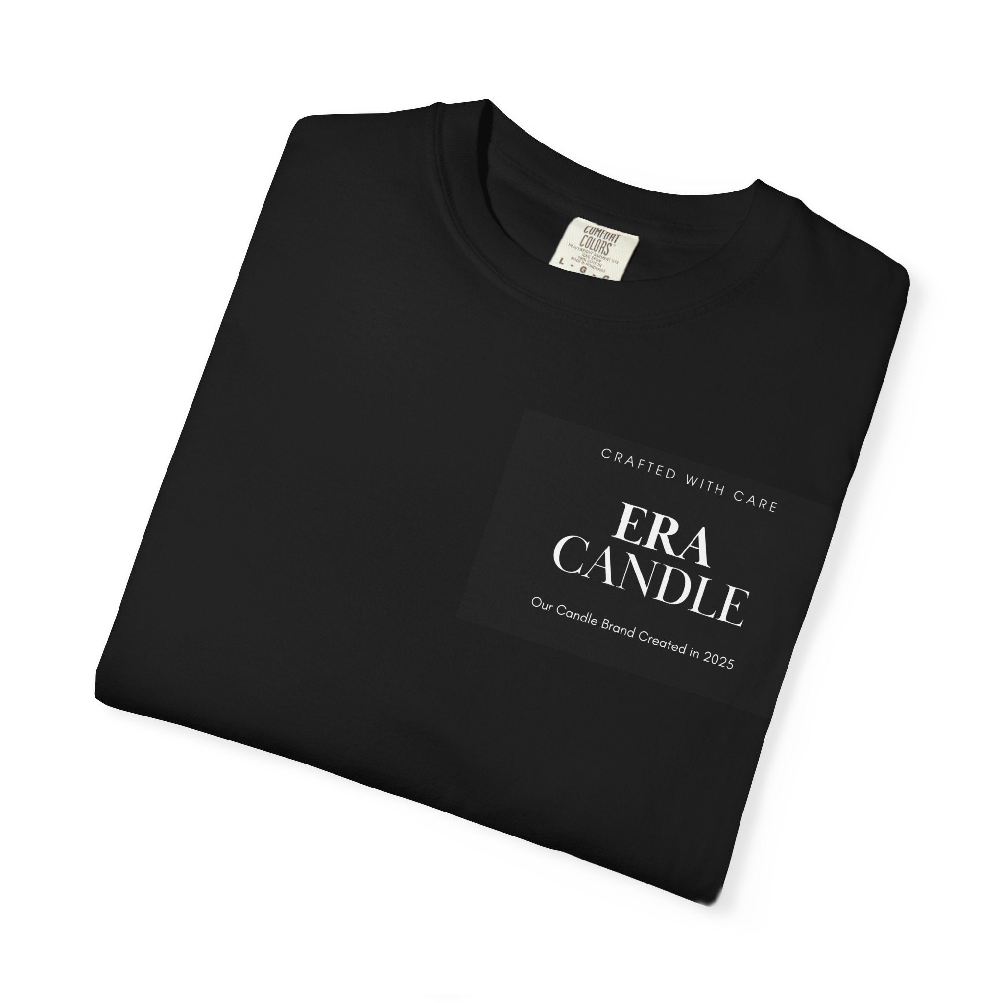 Era Candle Logo T-Shirt — Minimalist Branded Crew Tee