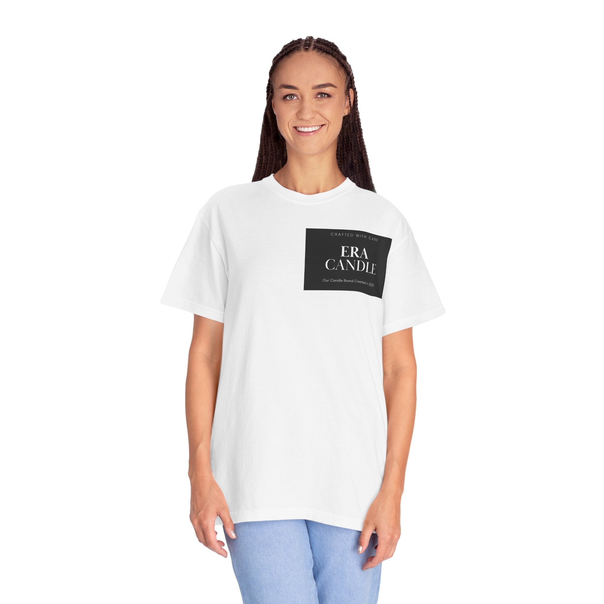 Era Candle Logo T-Shirt — Minimalist Branded Crew Tee