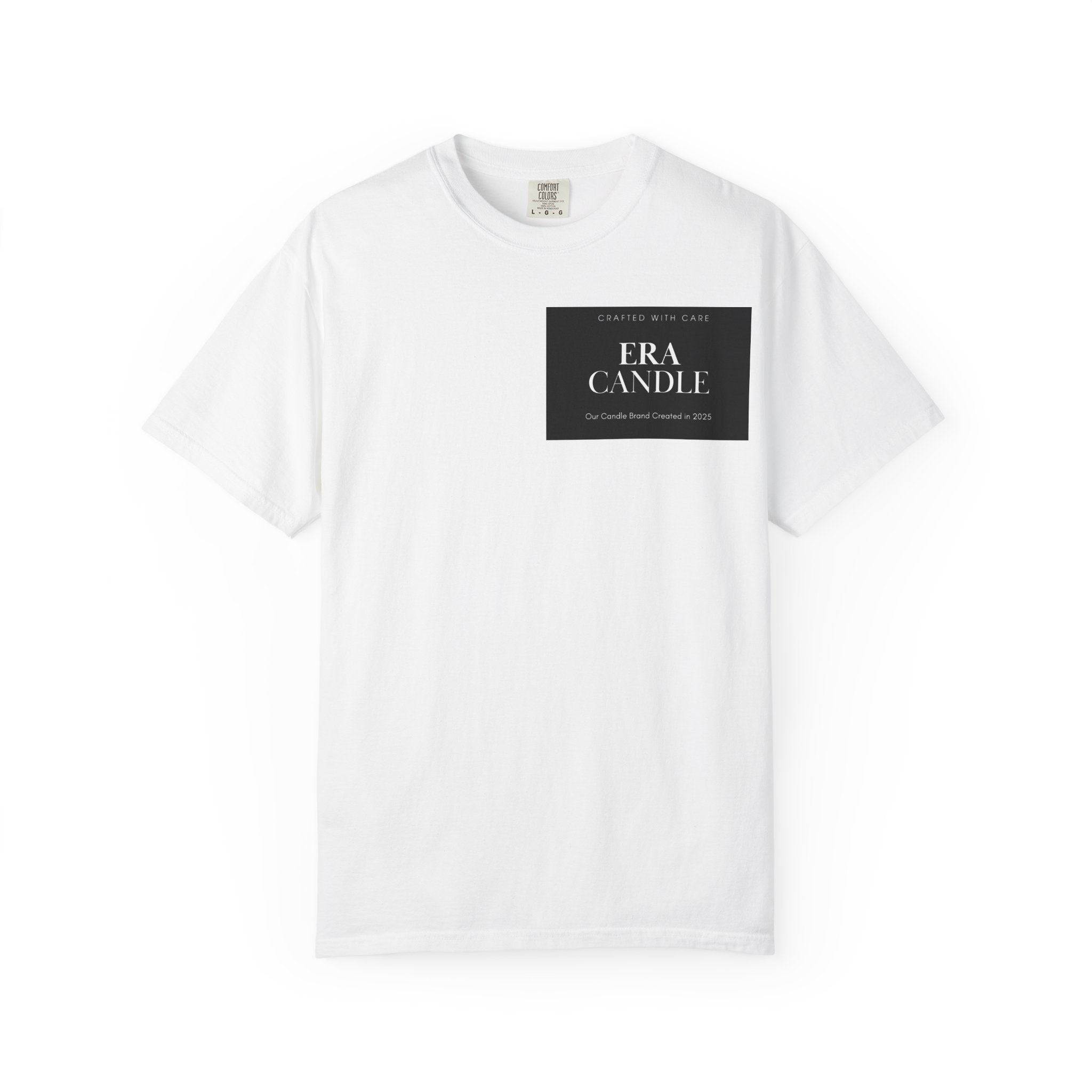 Era Candle Logo T-Shirt — Minimalist Branded Crew Tee