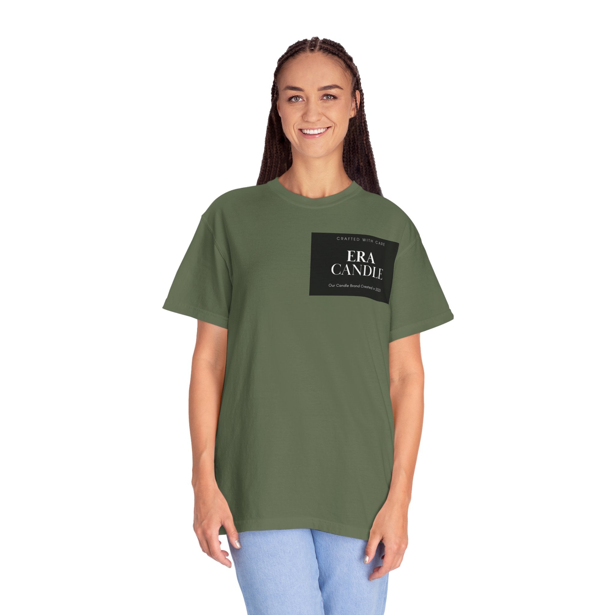 Era Candle Logo T-Shirt — Minimalist Branded Crew Tee