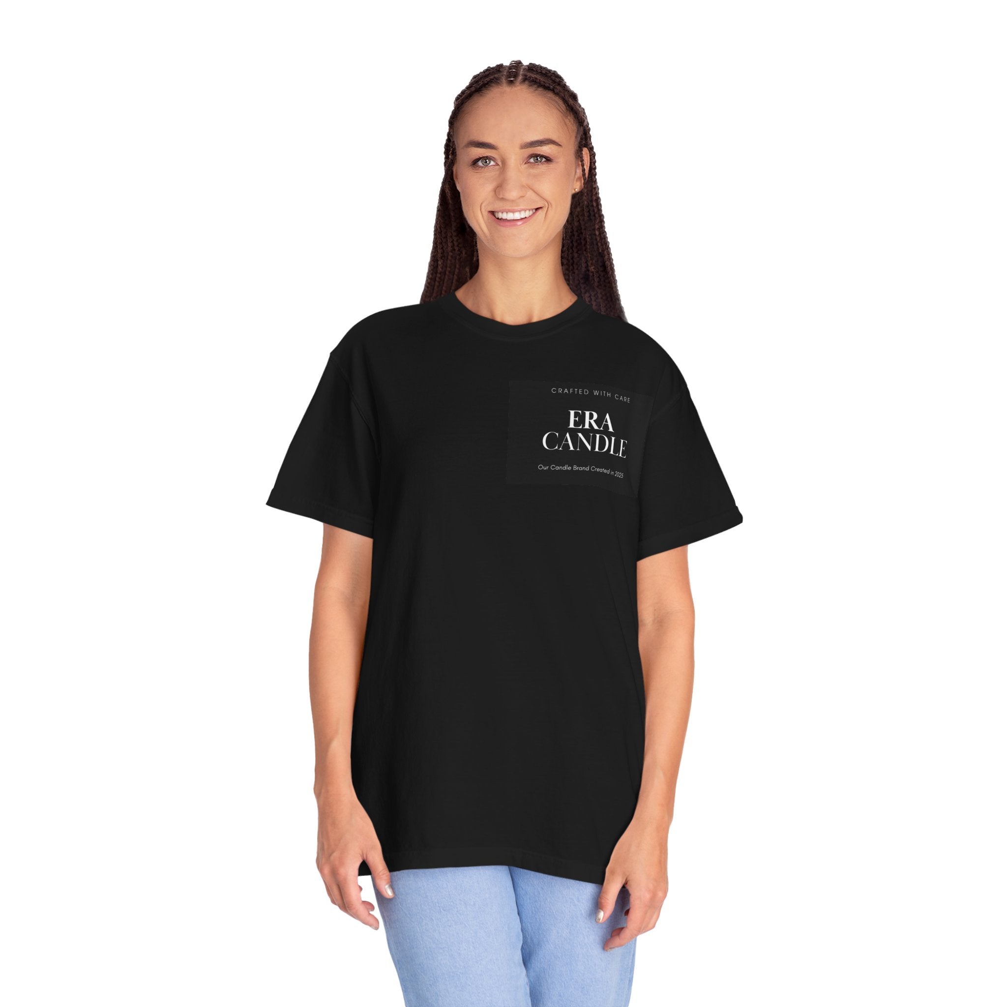 Era Candle Logo T-Shirt — Minimalist Branded Crew Tee