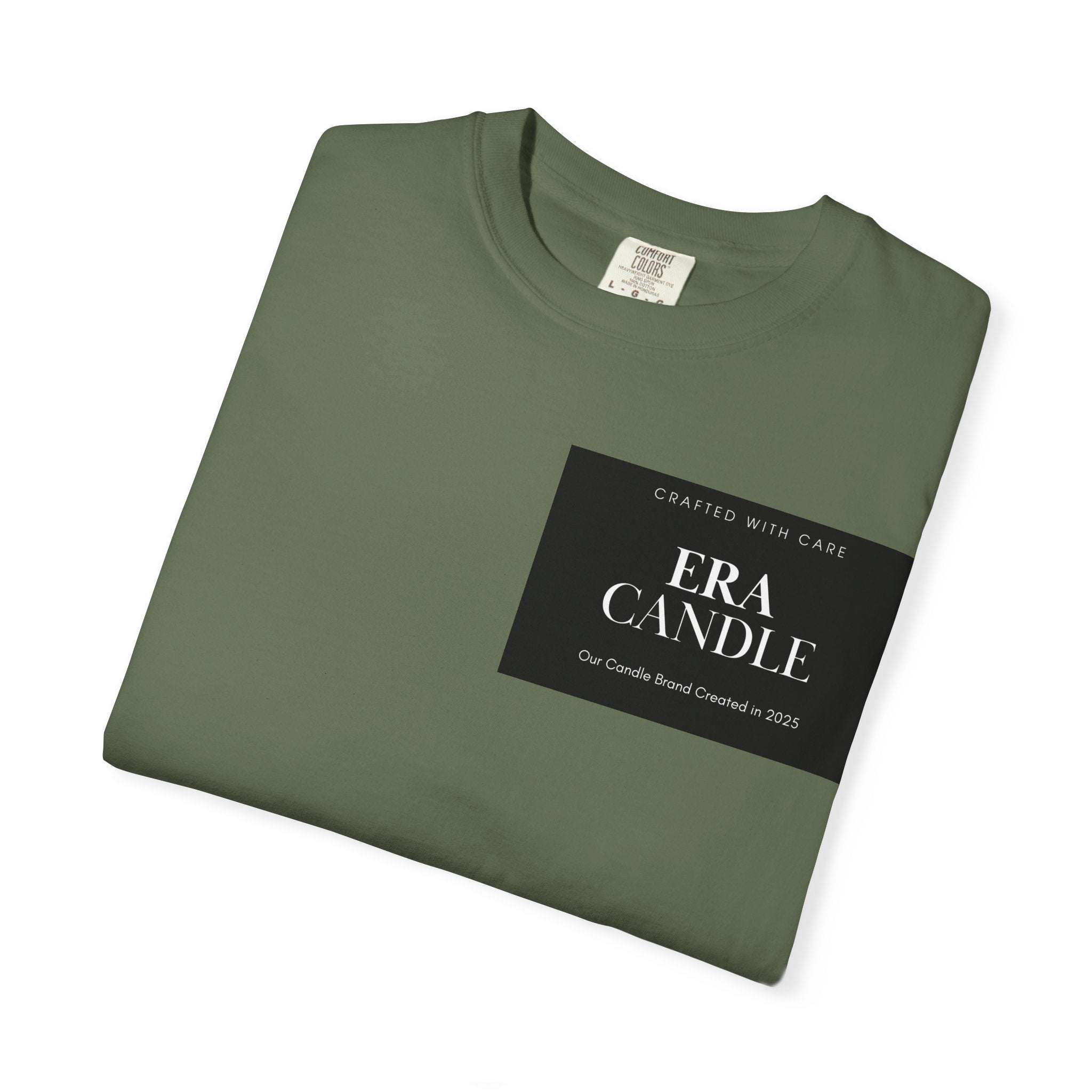 Era Candle Logo T-Shirt — Minimalist Branded Crew Tee
