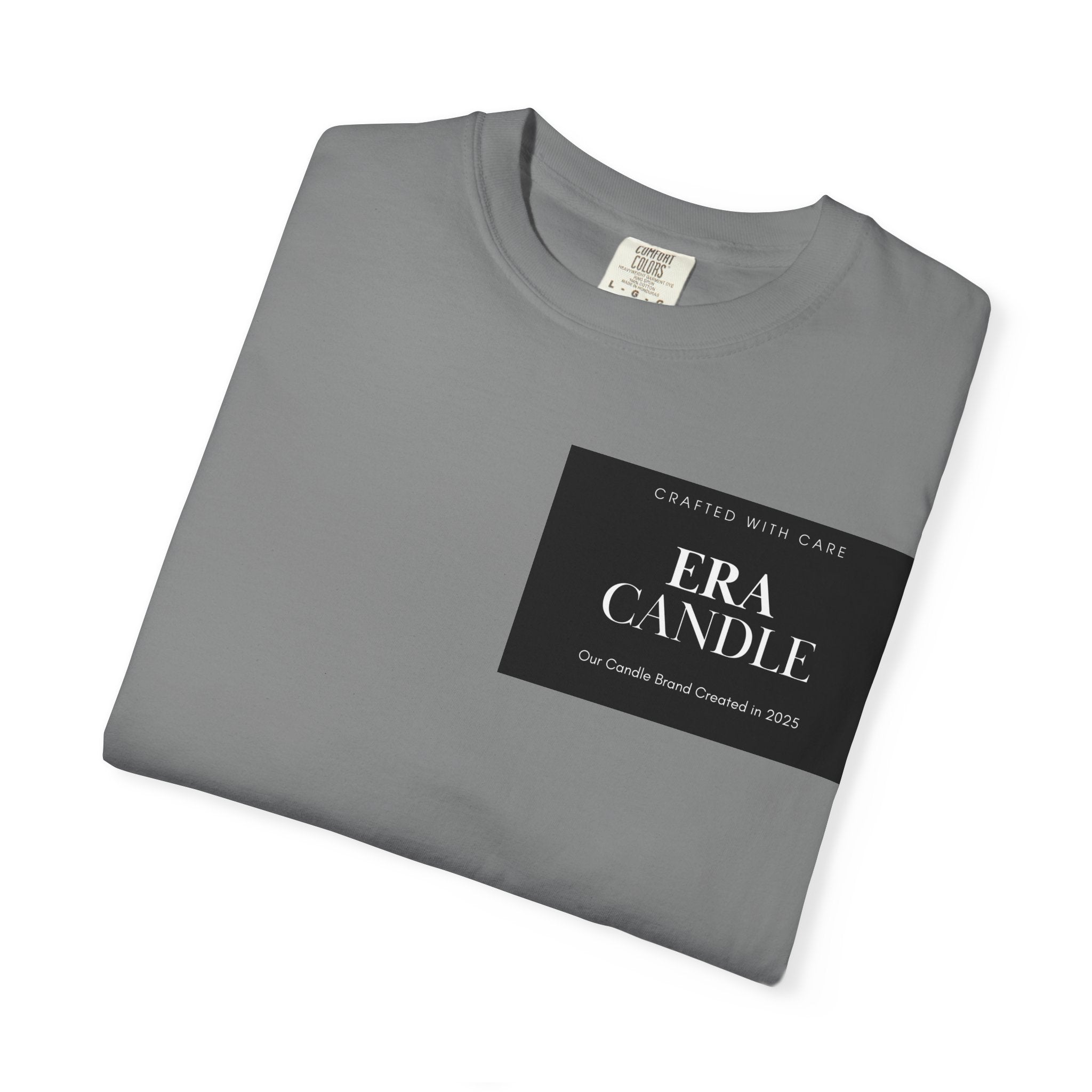 Era Candle Logo T-Shirt — Minimalist Branded Crew Tee